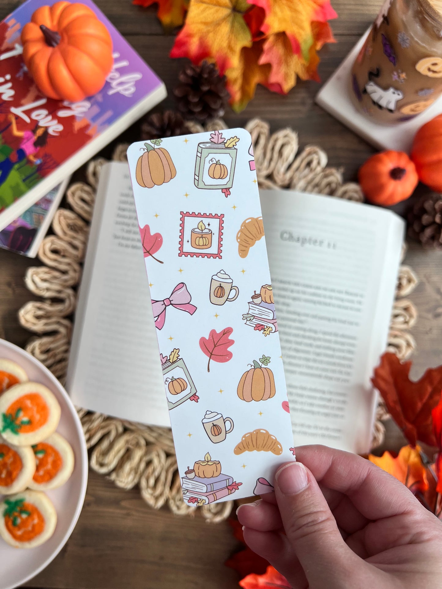 Fall Cozy Readers Bookmark