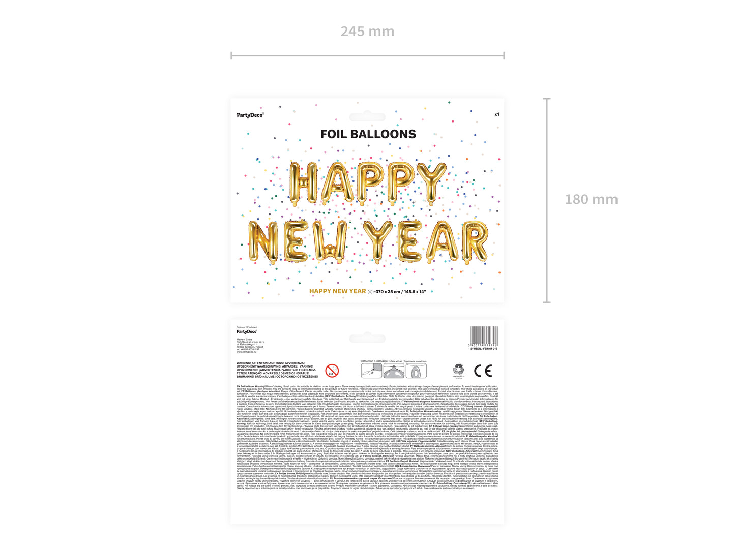 Happy New Year Balloon