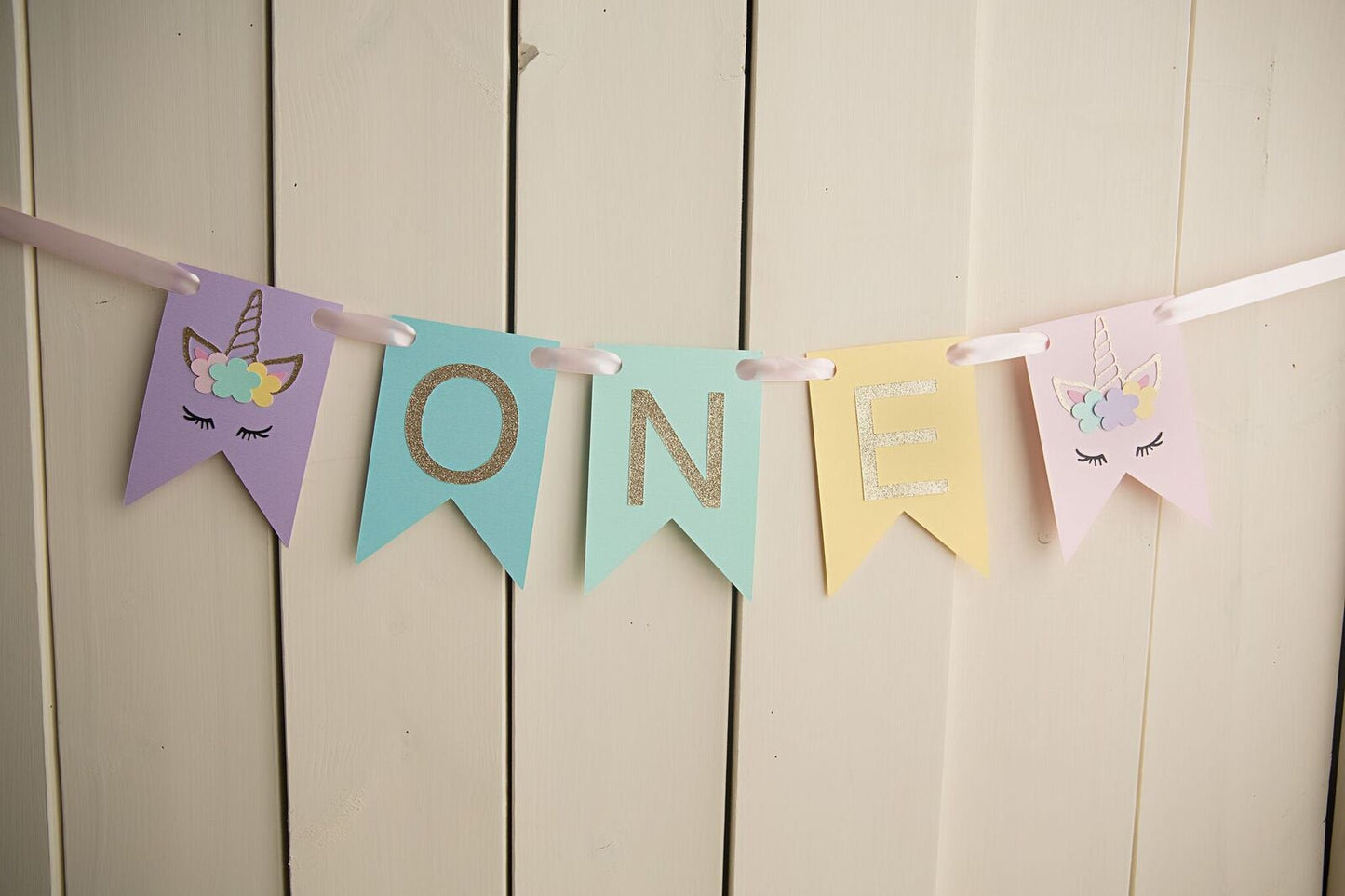 Unicorn One Banner - glitterpaperscissors
