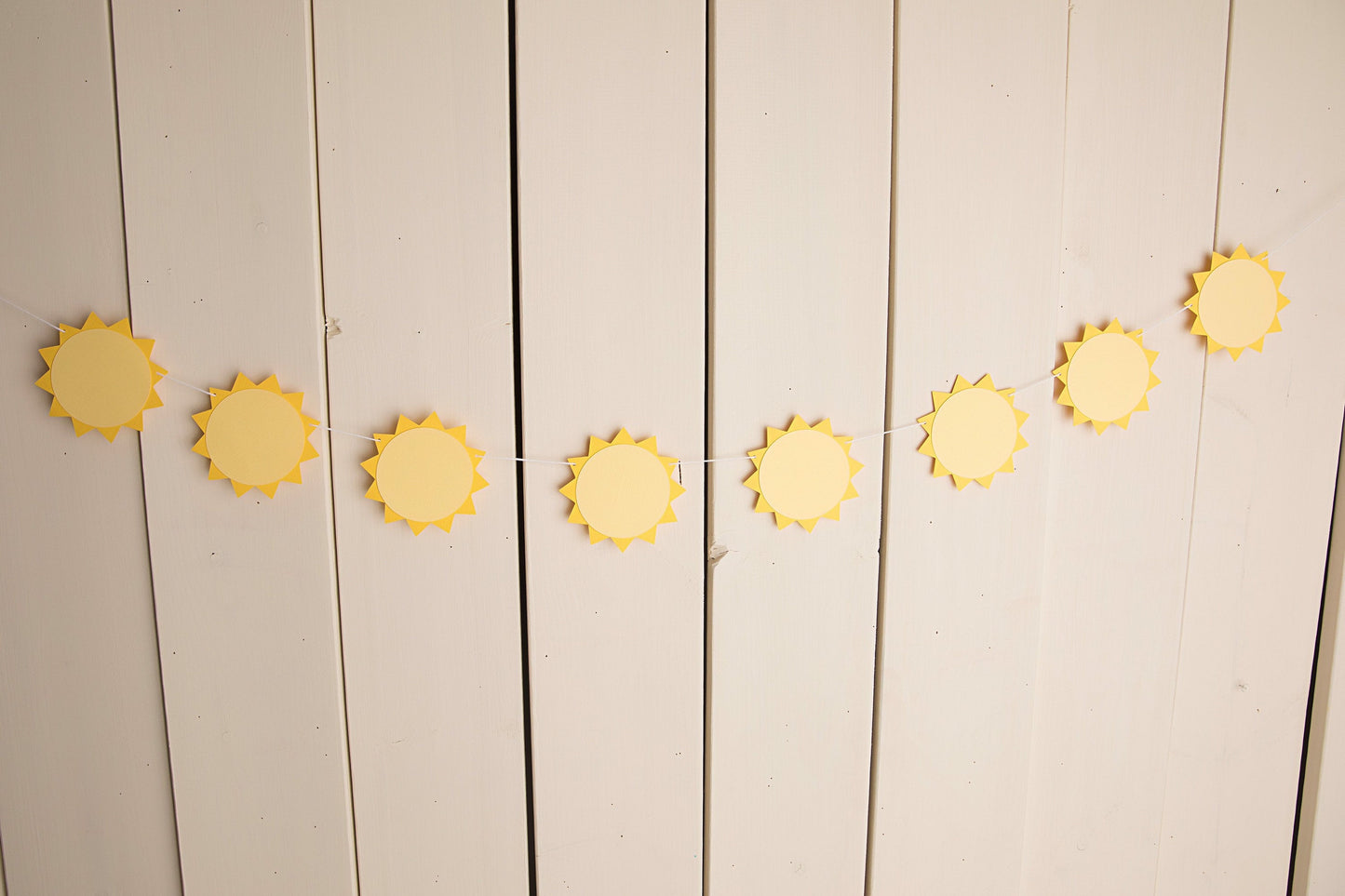 Sun garland - glitterpaperscissors