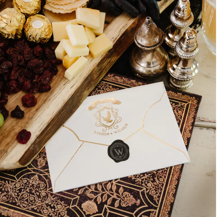 spellbound napkins spooky party - glitter paper scissors