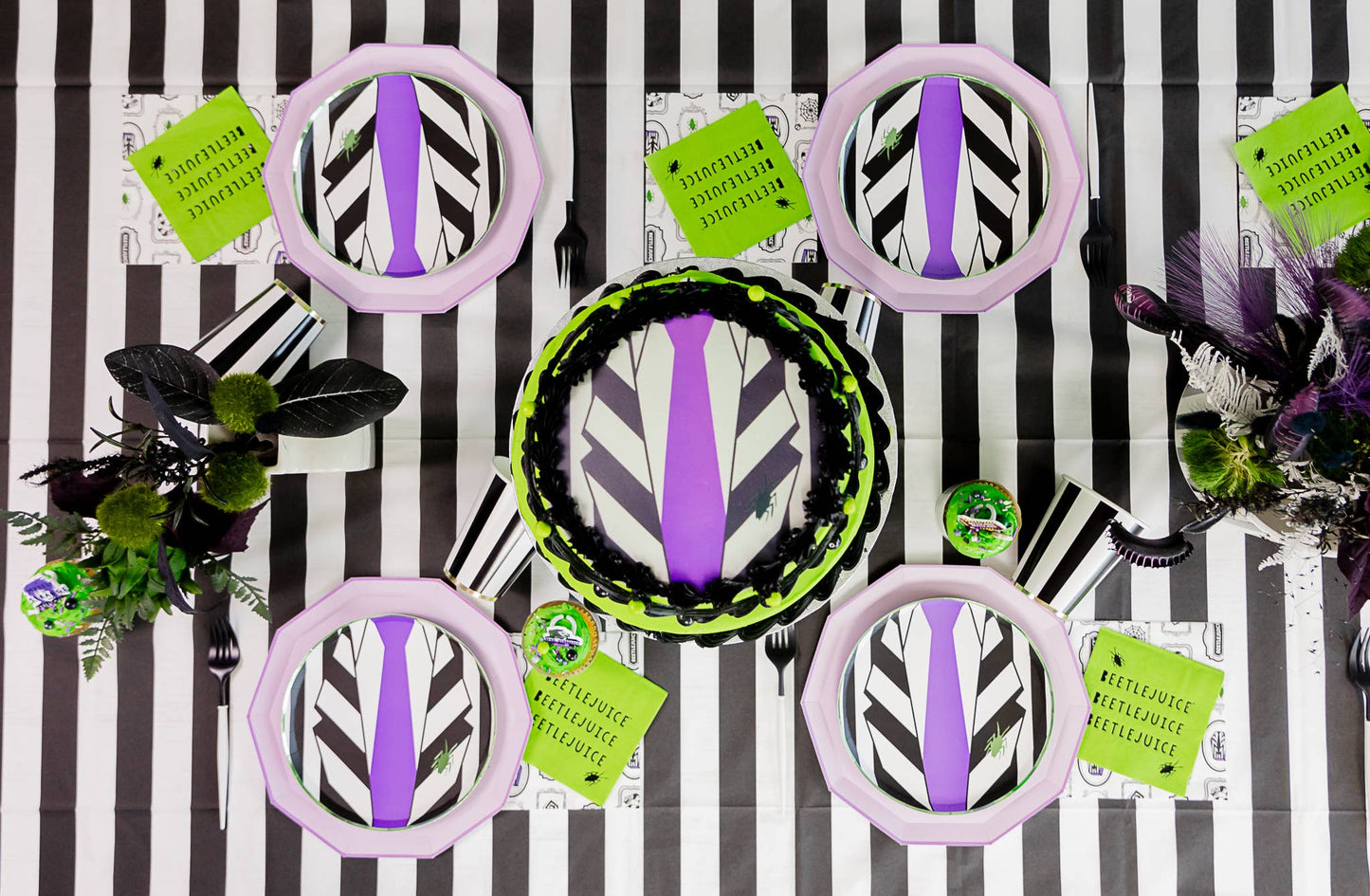 Beetlejuice Plates