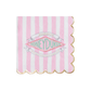 Harry Potter Honeydukes Pink Striped Napkins