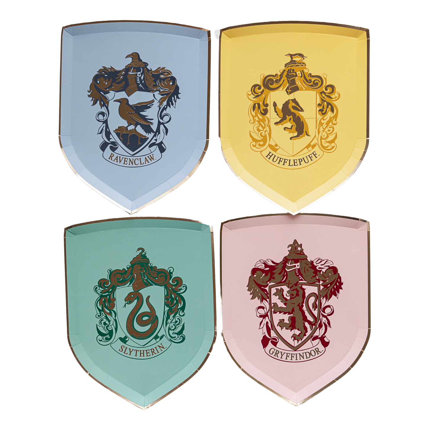 Harry Potter House Pride Plates