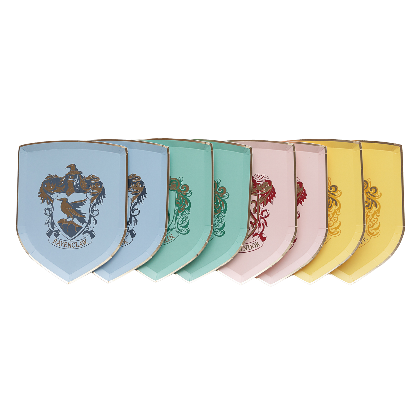 Harry Potter House Pride Plates