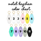 Life of a showgirl motel keychain