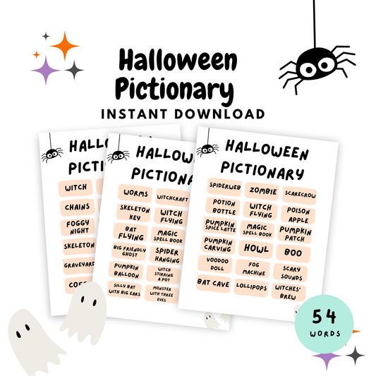 Halloween Pictionary