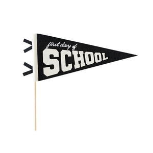 felt back to school pennant for first day of school