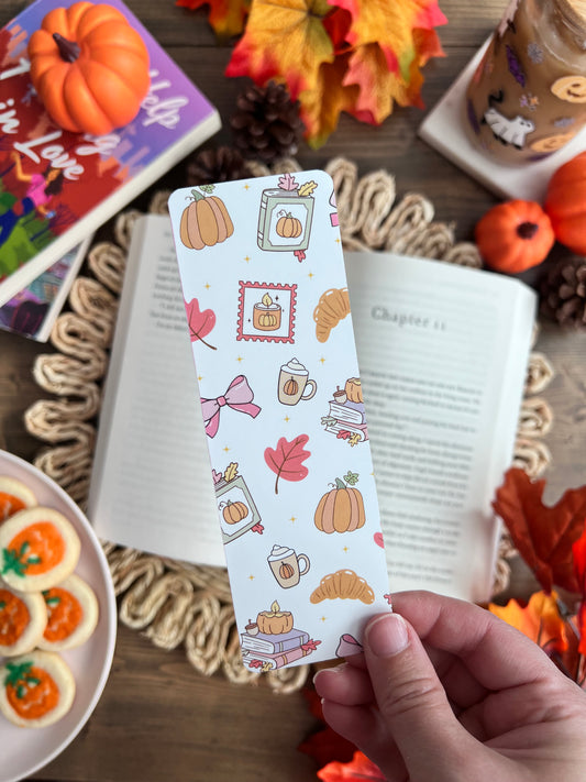 Fall Cozy Readers Bookmark