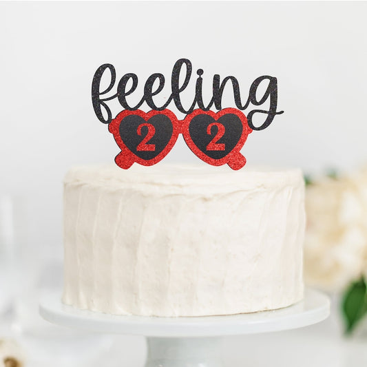 Taylor Swift Feeling 22 Cake Topper