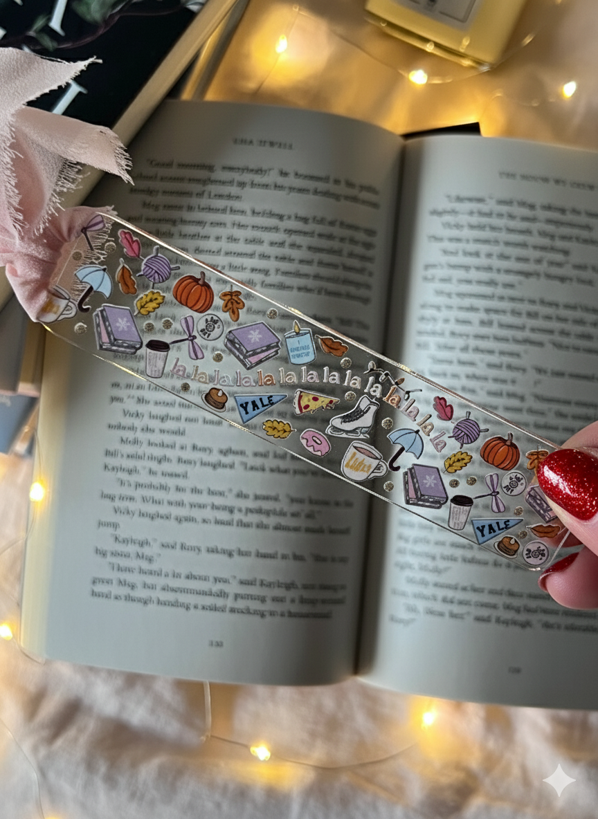 la la la la Gilmore Girls Acrylic Bookmark