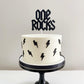 One Rocks Cake Topper