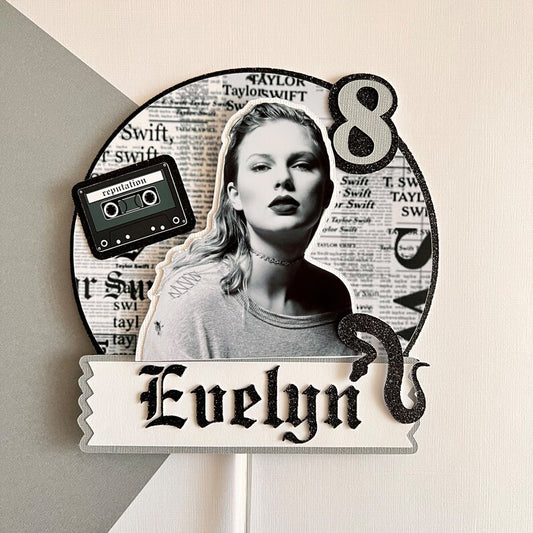 Reputation Taylor Swift Cake Topper