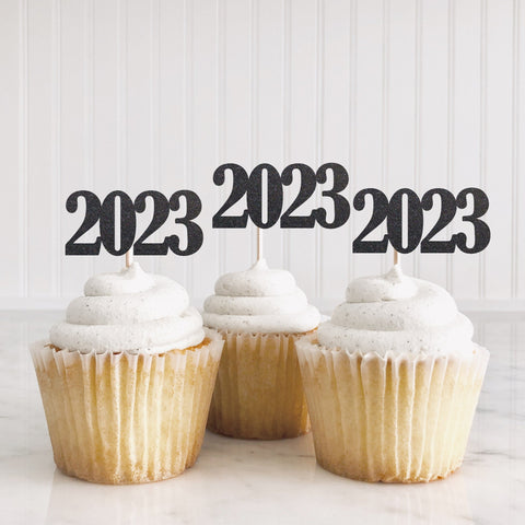 2023 Cupcake Toppers - Glitter Paper Scissors