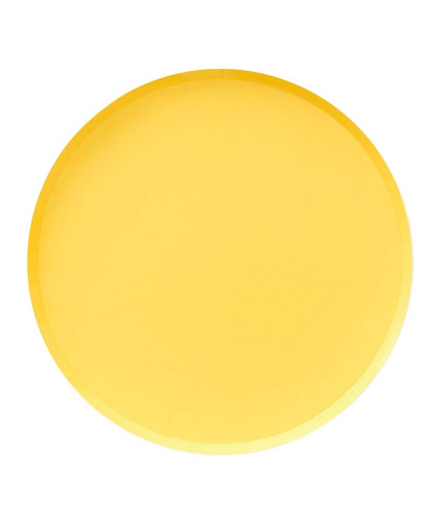 Sunshine Yellow Dinner Plate