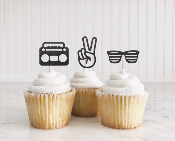 Two Legit Cupcake Toppers