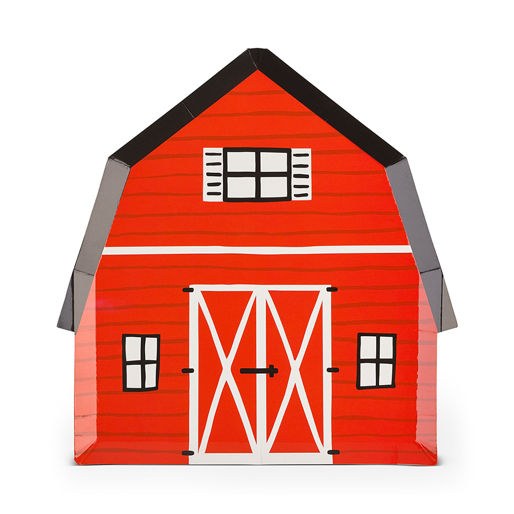 Red Barn Plate