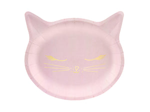 Pink Cat Plate