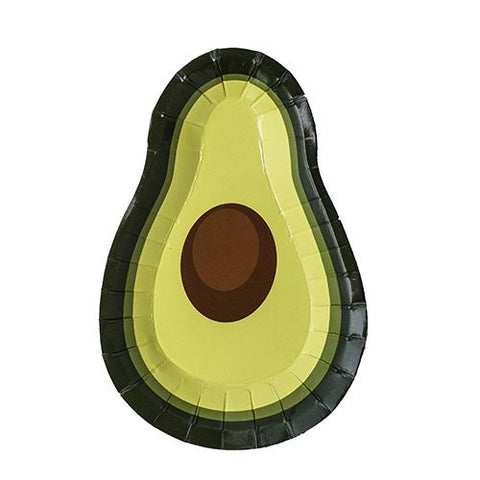 avocado canape plate