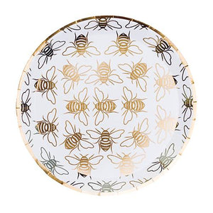 Honey bee paper plates, Baby Shower