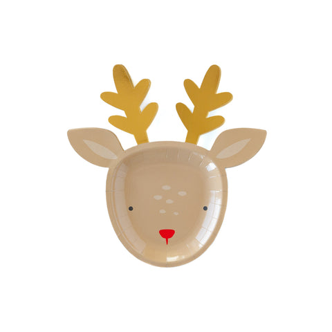 Rudolph Plate (SET of 8)