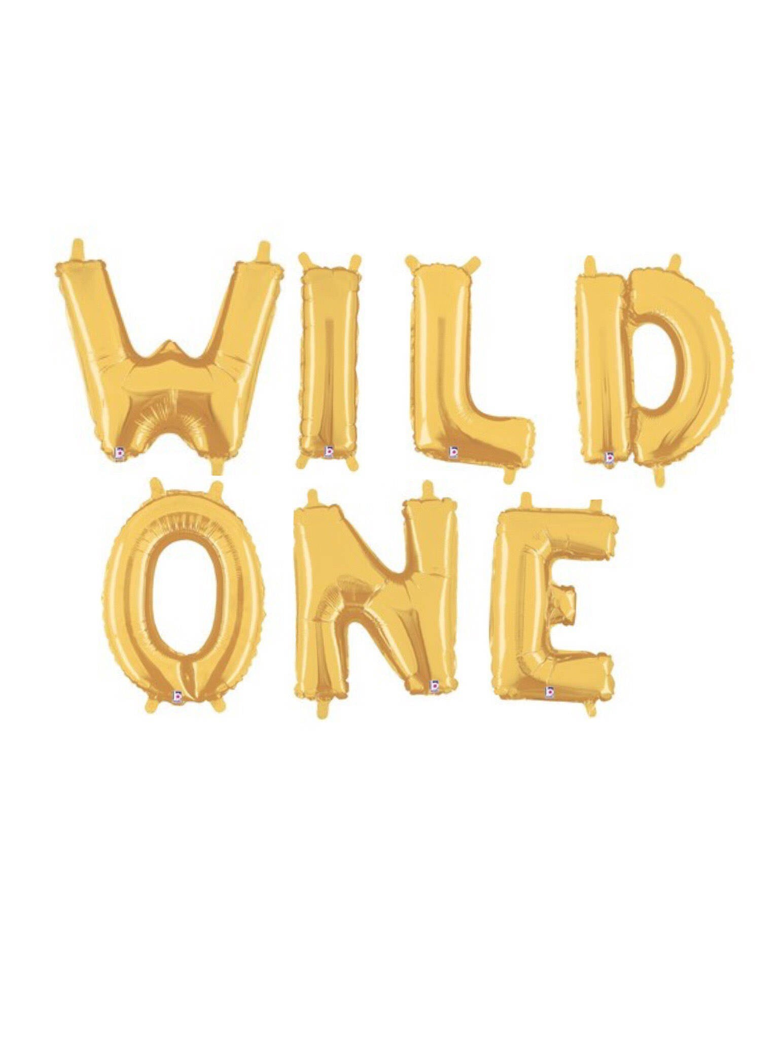 Wild One Balloon - glitterpaperscissors