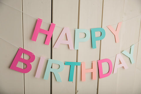 Happy Birthday Banner - glitterpaperscissors