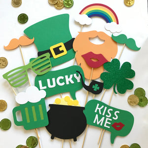 St. Patricks Day Photo Booth Props