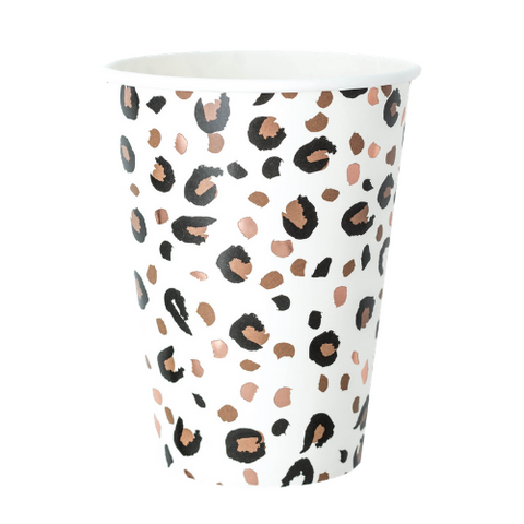 Leopard Cups - glitterpaperscissors