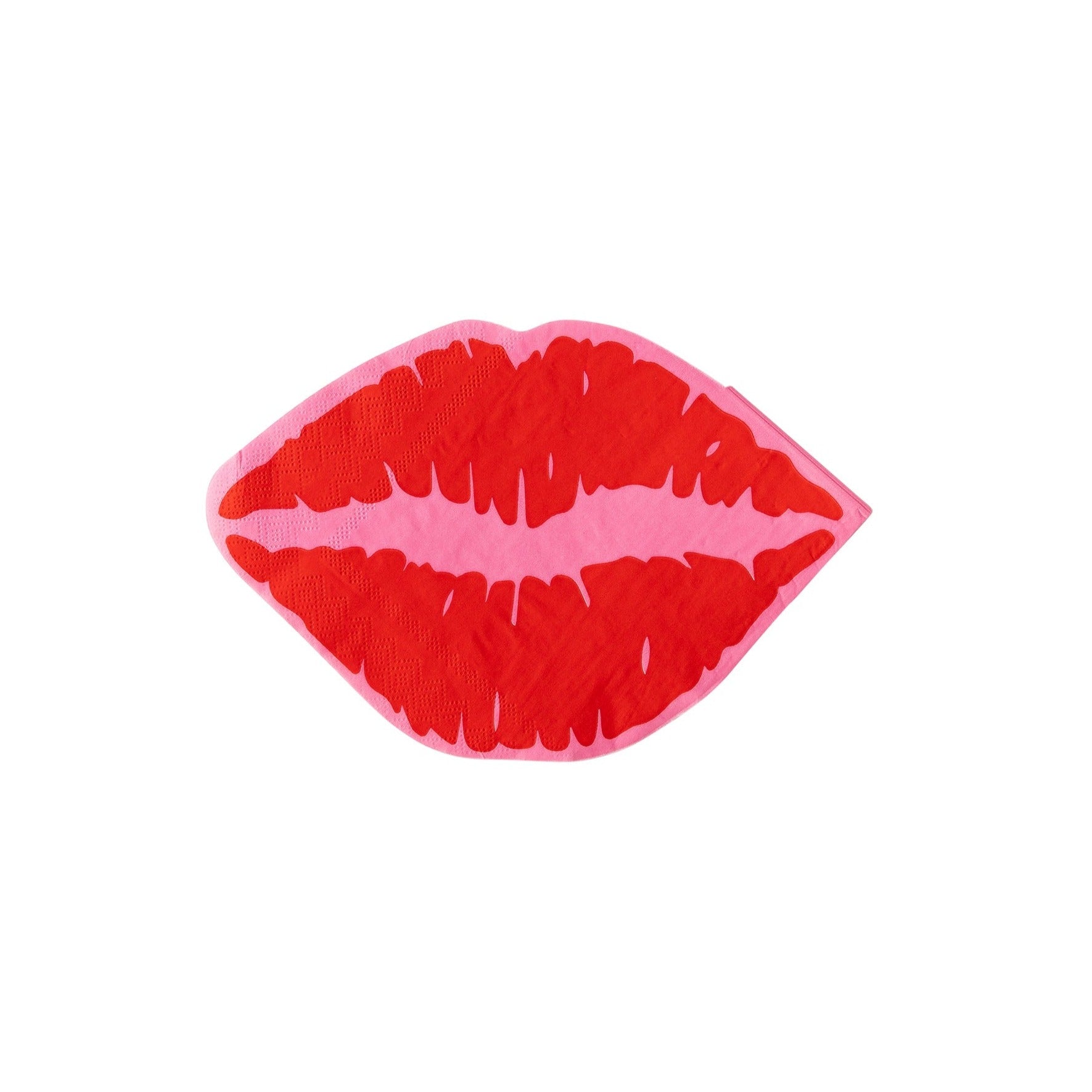 valentine lip napkins - my minds eye