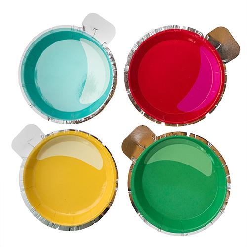 Ornament Canapé Plates - glitterpaperscissors