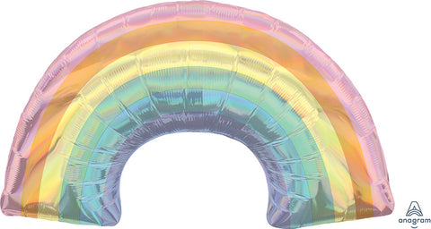 pastel rainbow balloon