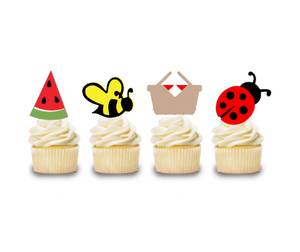 Picnic Cupcake Toppers