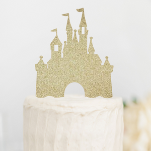 Princess Castle Cake Topper - glitterpaperscissors