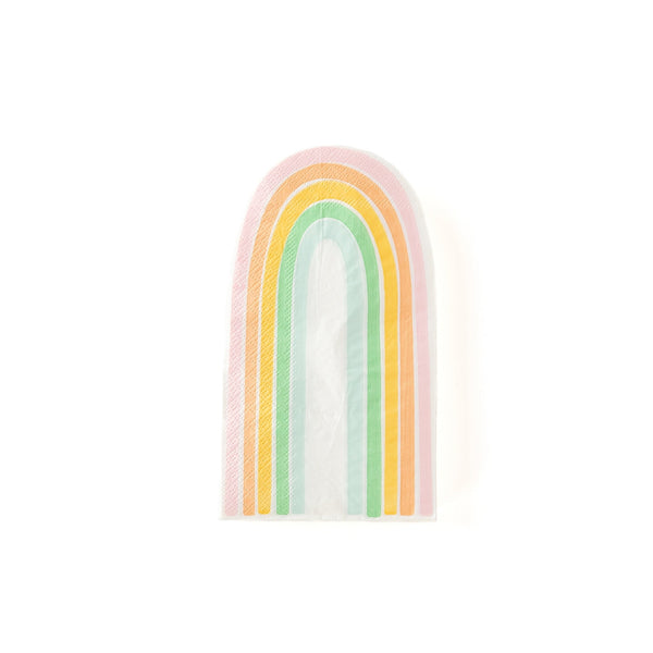 pastel rainbow napkins - my minds eye